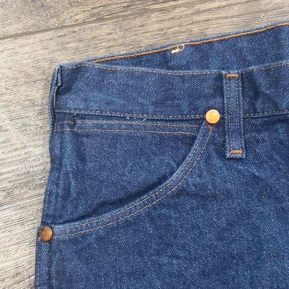 Vintage 70s/80s Wrangler Bundle! Blue Jeans Cowboy Cut Made in USA - Men's 35x30 - Picture 3 of 13